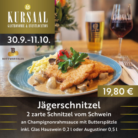 Essen gehen in Stuttgart, ob Mittagessen oder Abendessen - besuchen Sie uns am Kurpark