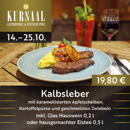 Essen gehen in Stuttgart, ob Mittagessen oder Abendessen - besuchen Sie uns am Kurpark